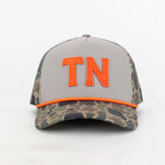 Tennessee "TN Hat" Camo & Smokey Gray