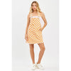 Game Day Checkered Overall Dress