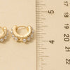 Pearl Row Hoops