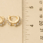 Pearl Row Hoops