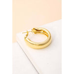Hoop Latch Earrings