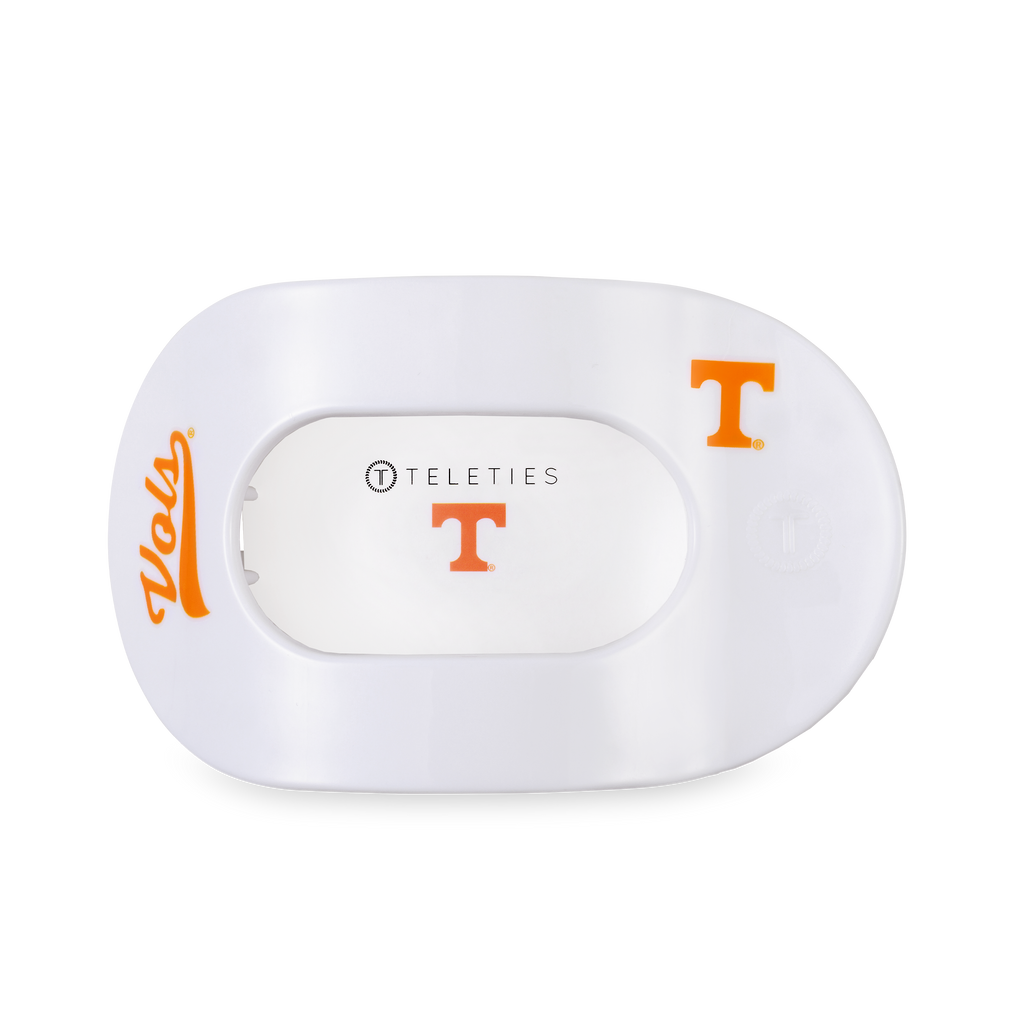 Flat Round Hair Clip | Large | Go Vols!