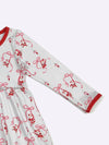 Ribbon Santa Girls Dress